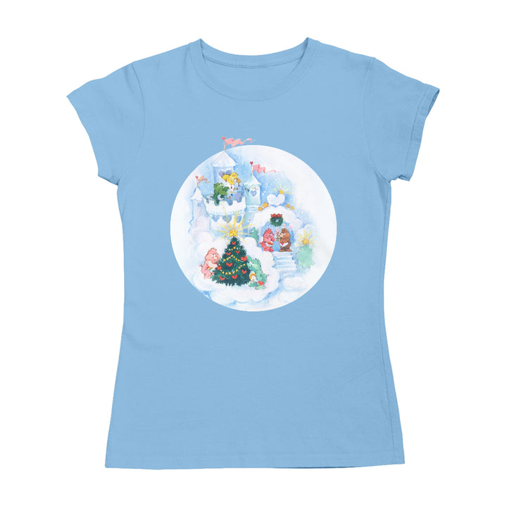 Care Bears Christmas Snow Castle Women's T-Shirt-Care Bears Store