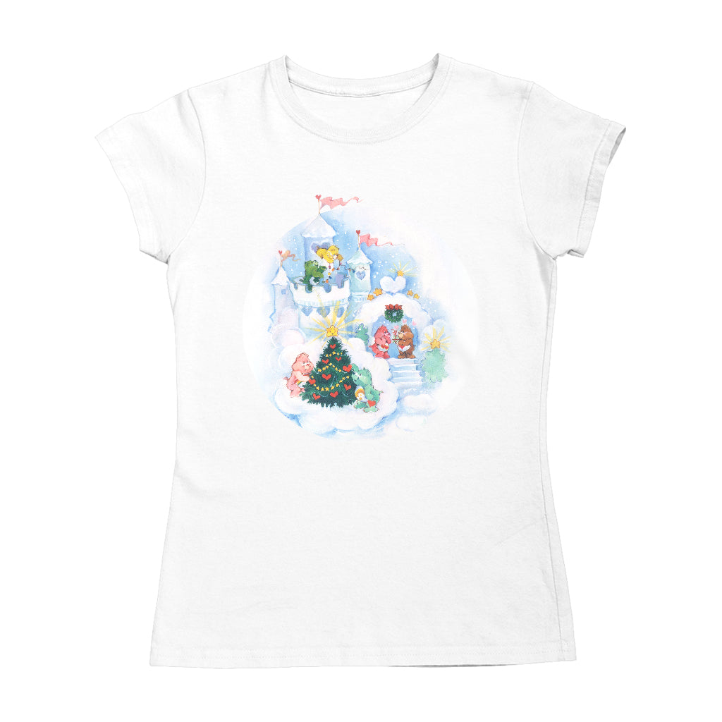 Care Bears Christmas Snow Castle Women's T-Shirt-Care Bears Store