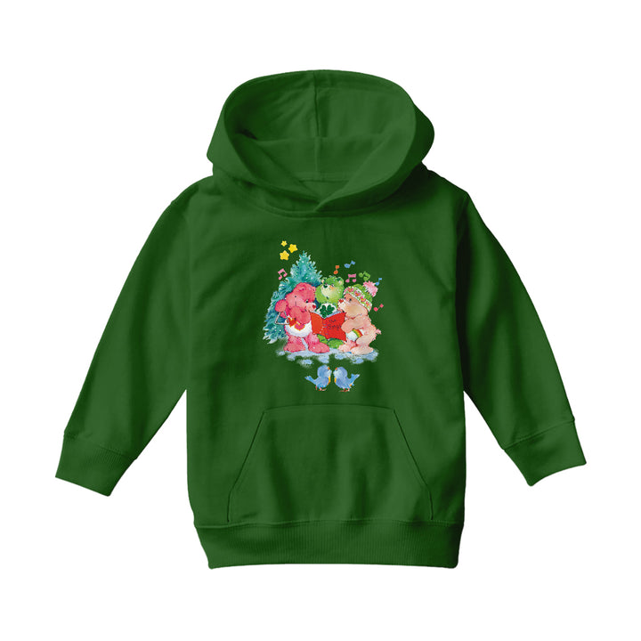 Care Bears Christmas Carol Kids Hooded Sweatshirt-Care Bears Store