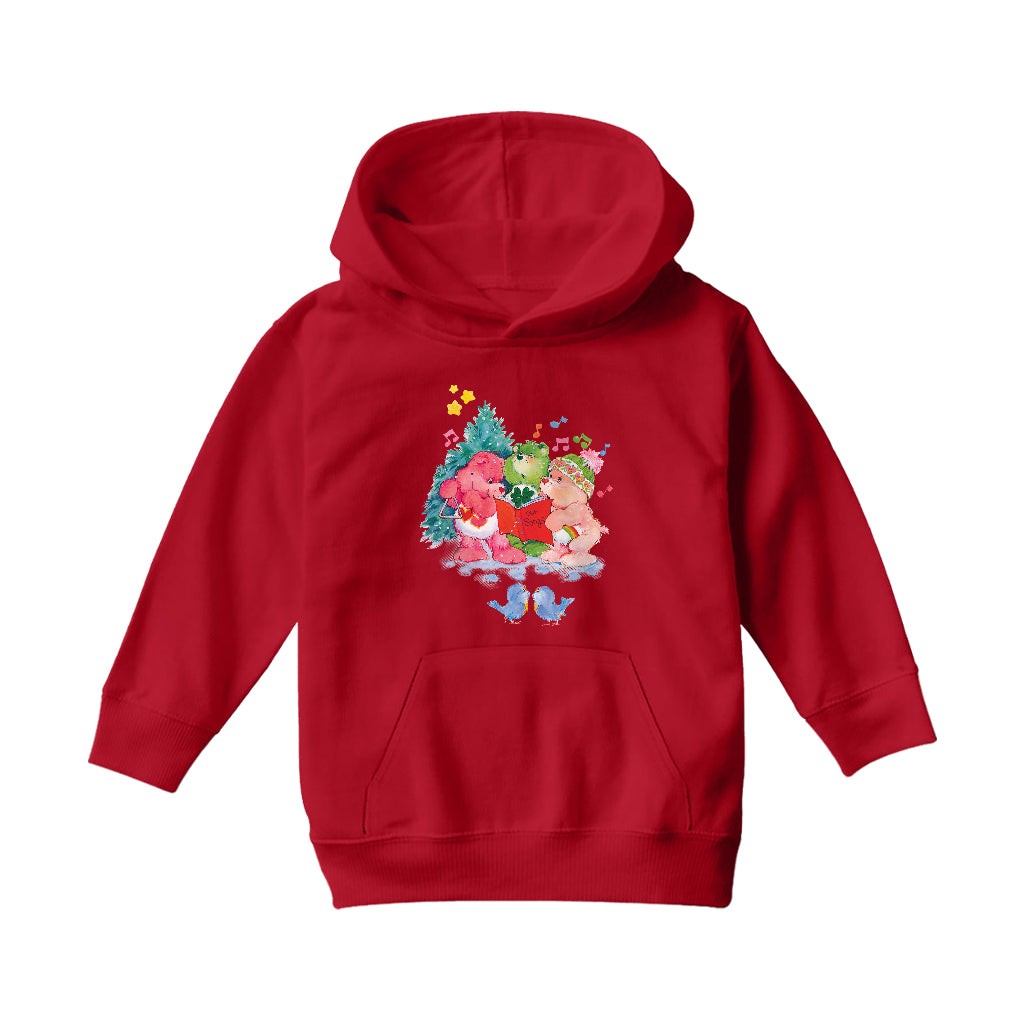 Care Bears Christmas Carol Kids Hooded Sweatshirt-Care Bears Store