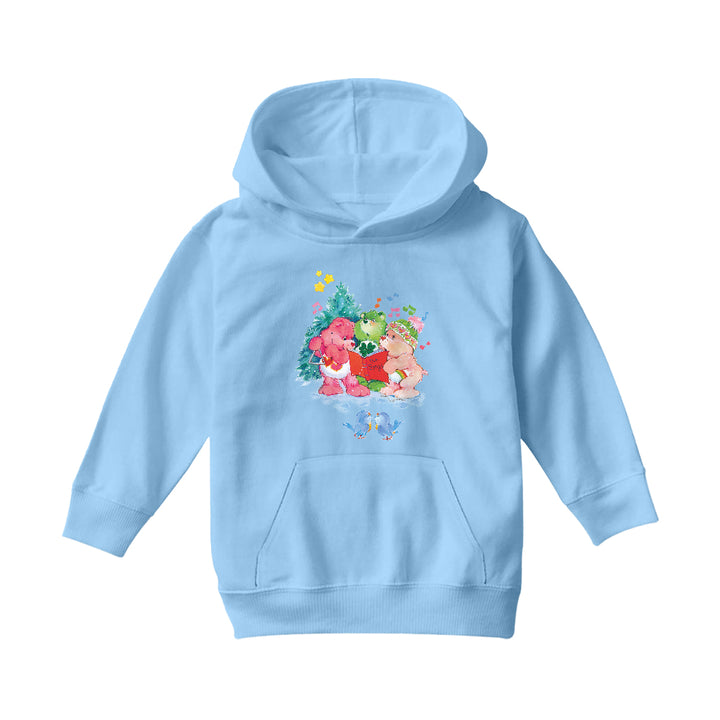 Care Bears Christmas Carol Kids Hooded Sweatshirt-Care Bears Store