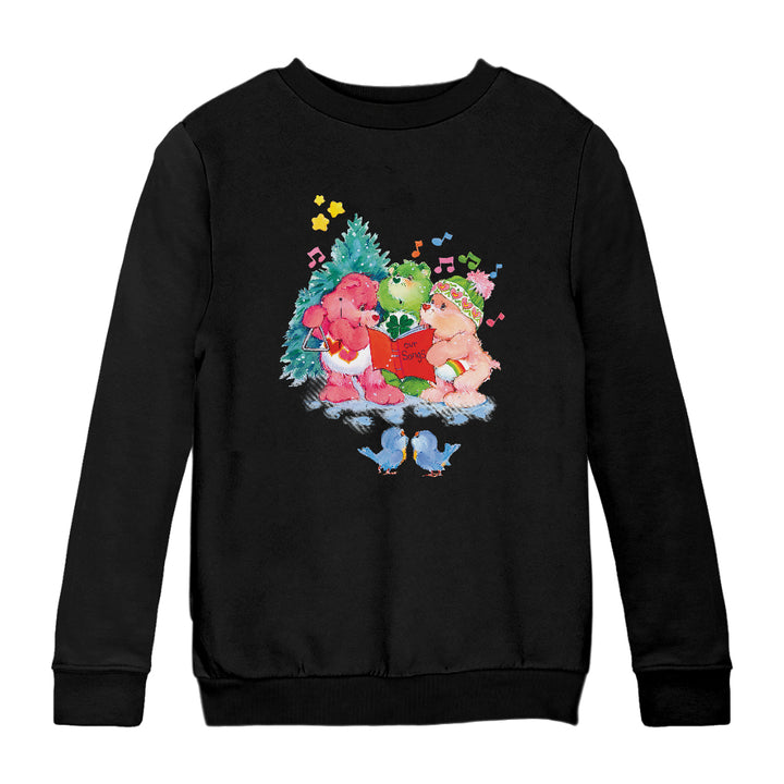 Care Bears Christmas Carol Kids Sweatshirt-Care Bears Store