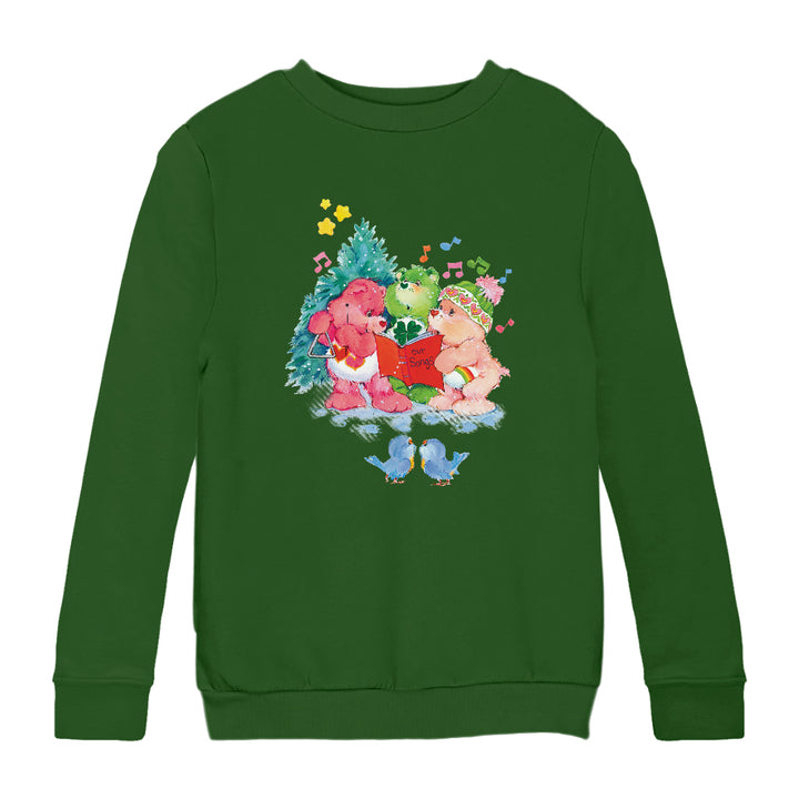 Care Bears Christmas Carol Kids Sweatshirt-Care Bears Store