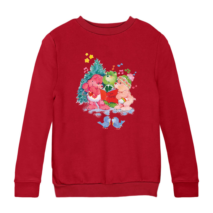 Care Bears Christmas Carol Kids Sweatshirt-Care Bears Store