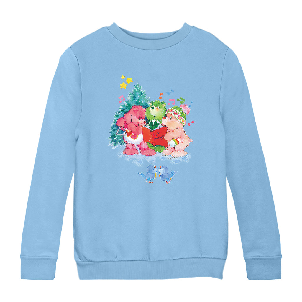 Care Bears Christmas Carol Kids Sweatshirt-Care Bears Store