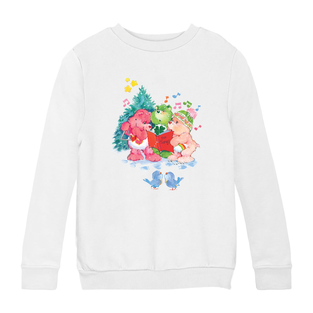 Care Bears Christmas Carol Kids Sweatshirt-Care Bears Store