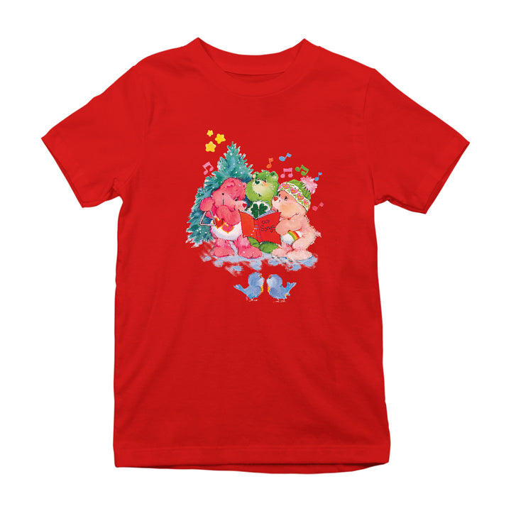 Care Bears Christmas Carol Kids T-Shirt-Care Bears Store