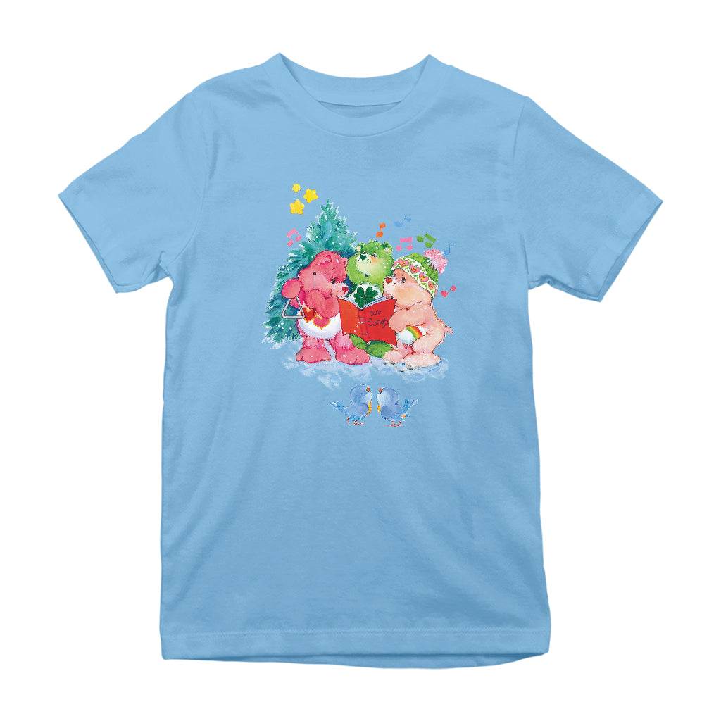 Care Bears Christmas Carol Kids T-Shirt-Care Bears Store