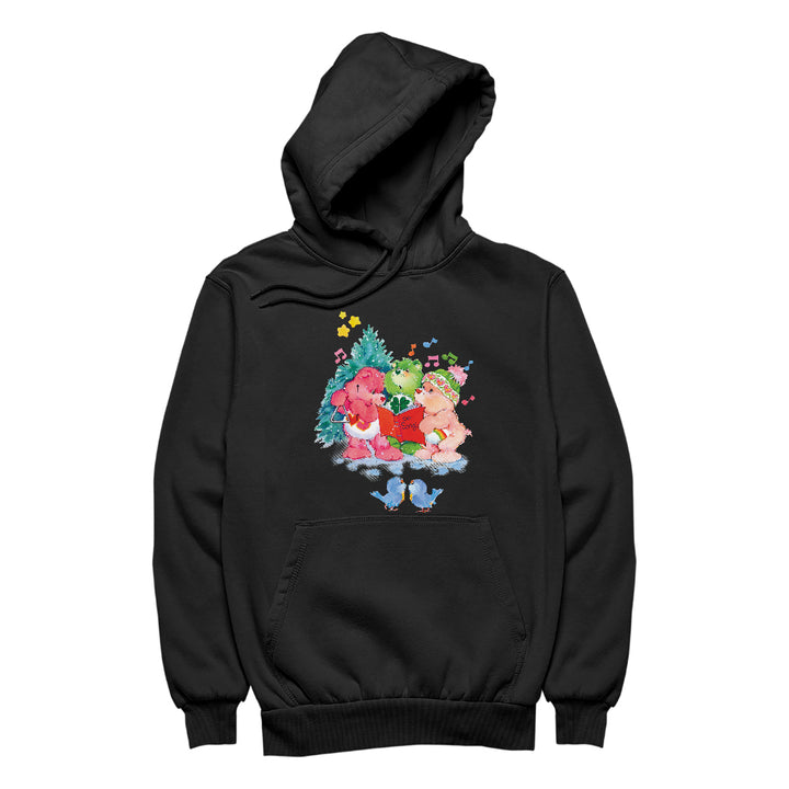 Care Bears Christmas Carol Men's Hooded Sweatshirt-Care Bears Store