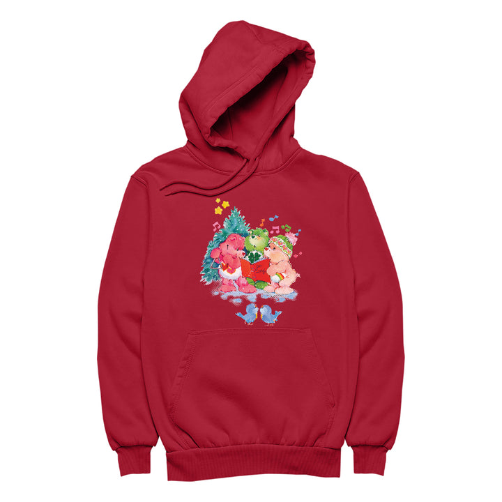 Care Bears Christmas Carol Men's Hooded Sweatshirt-Care Bears Store