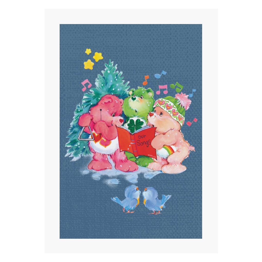 Christmas Carol A4 Print-Care Bears Store
