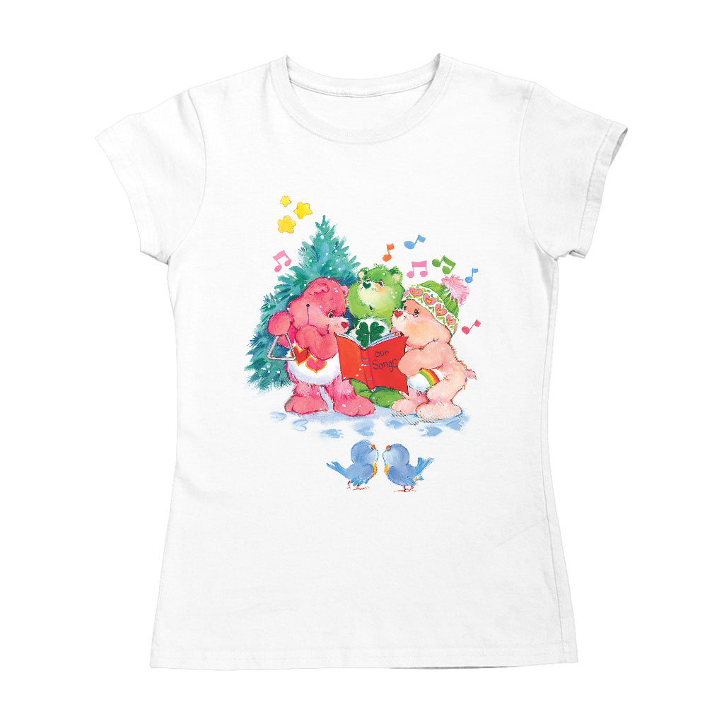 Care Bears Christmas Carol Women's T-Shirt-Care Bears Store