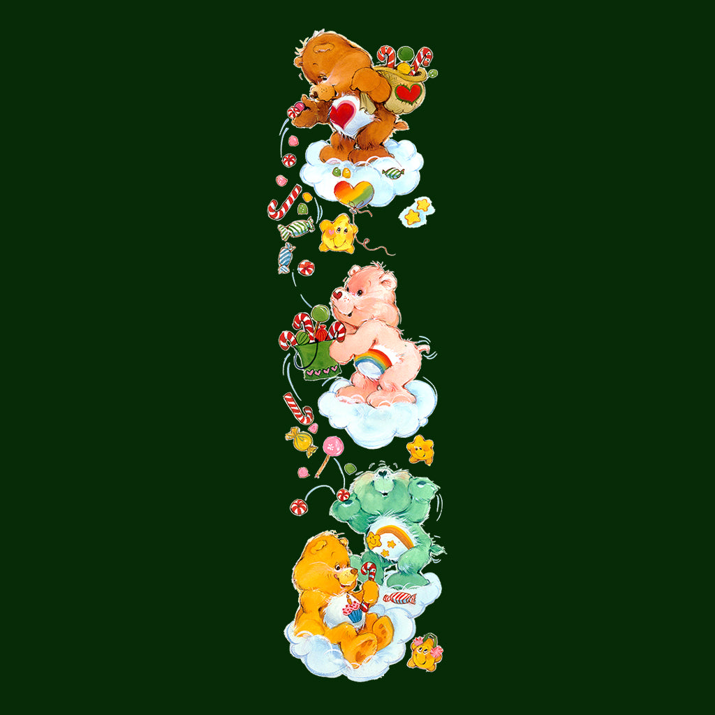 Care Bears Christmas Candy Shower Kids Sweatshirt-Care Bears Store