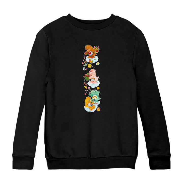 Care Bears Christmas Candy Shower Kids Sweatshirt-Care Bears Store