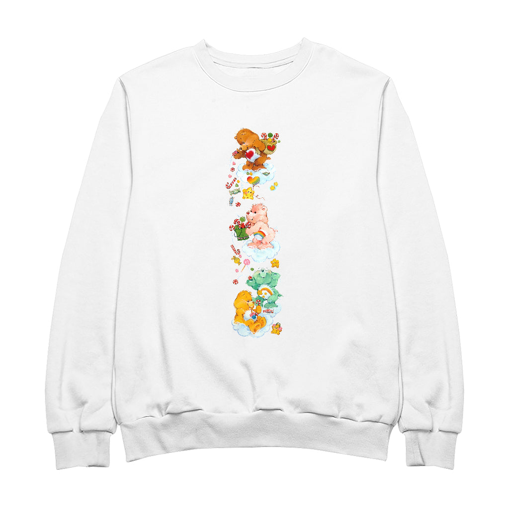 Care Bears Christmas Candy Shower Men's Sweatshirt-Care Bears Store