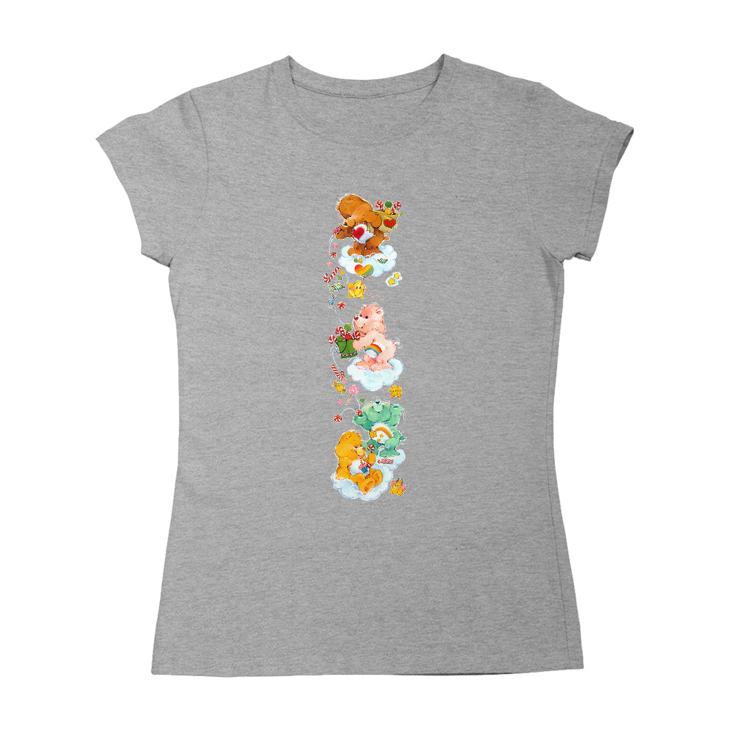 Care Bears Christmas Candy Shower Women's T-Shirt-Care Bears Store