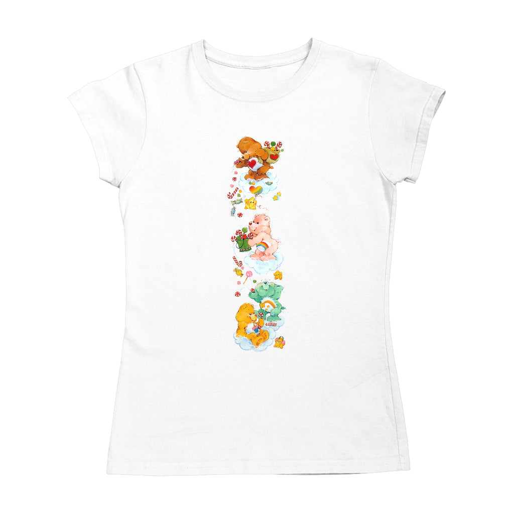 Care Bears Christmas Candy Shower Women's T-Shirt-Care Bears Store