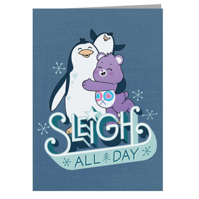Care Bears Unlock The Magic Christmas Sleigh All Day Greeting Card