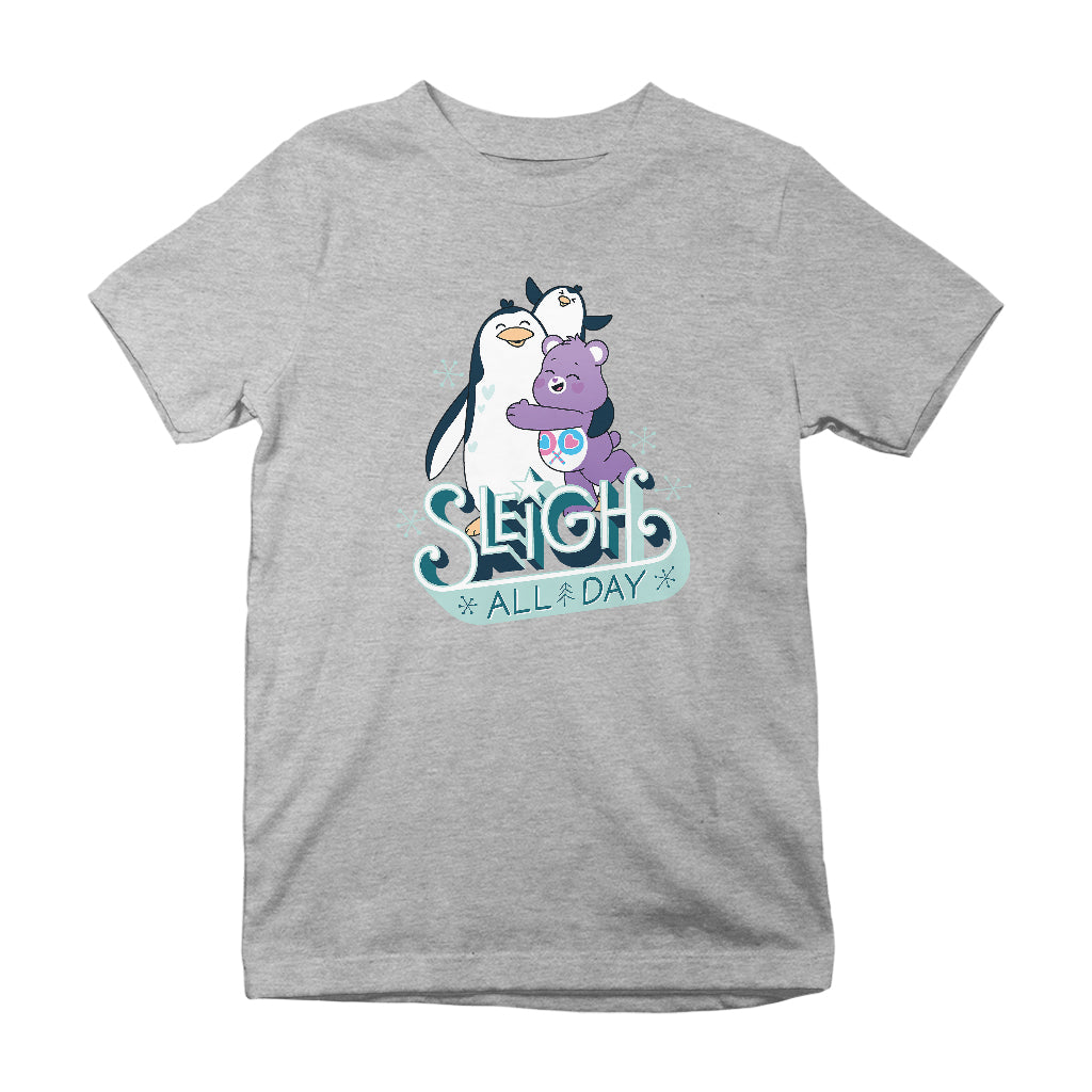 Care Bears Unlock The Magic Christmas Sleigh All Day Kids T-Shirt-Care Bears Store
