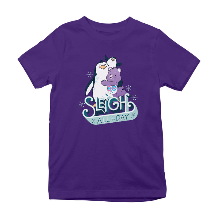 Care Bears Unlock The Magic Christmas Sleigh All Day Kids T-Shirt-Care Bears Store