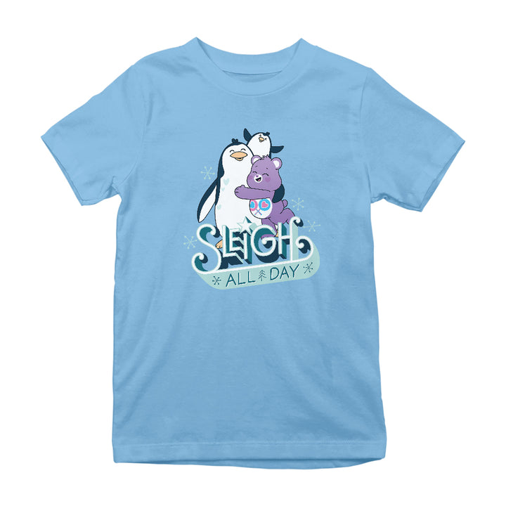 Care Bears Unlock The Magic Christmas Sleigh All Day Kids T-Shirt-Care Bears Store