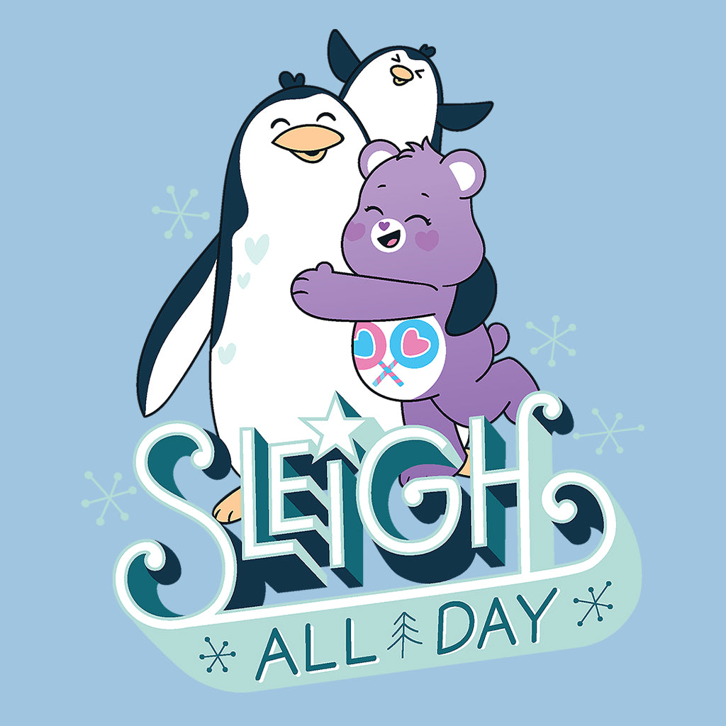 Care Bears Unlock The Magic Christmas Sleigh All Day Kids T-Shirt-Care Bears Store