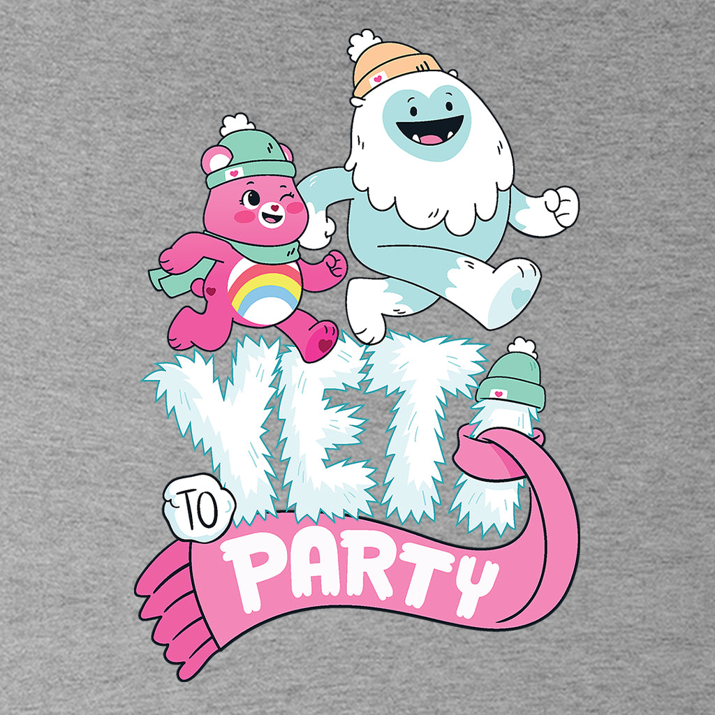 Care Bears Unlock The Magic Christmas Yeti Party Women's Hooded Sweatshirt-Care Bears Store