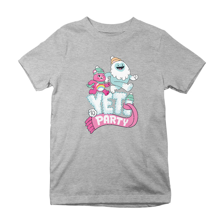 Care Bears Unlock The Magic Christmas Yeti Party Kids T-Shirt-Care Bears Store