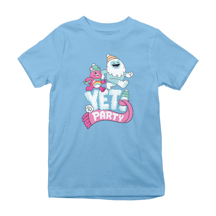 Care Bears Unlock The Magic Christmas Yeti Party Kids T-Shirt-Care Bears Store
