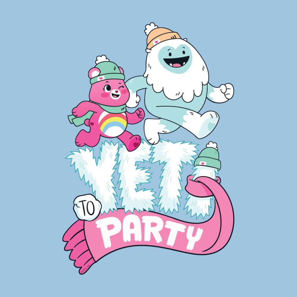 Unlock The Magic Christmas Yeti Party A4 Print-Care Bears Store
