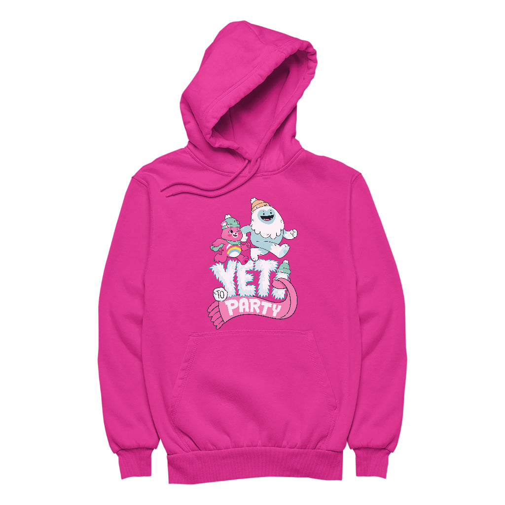 Care Bears Unlock The Magic Christmas Yeti Party Women's Hooded Sweatshirt-Care Bears Store