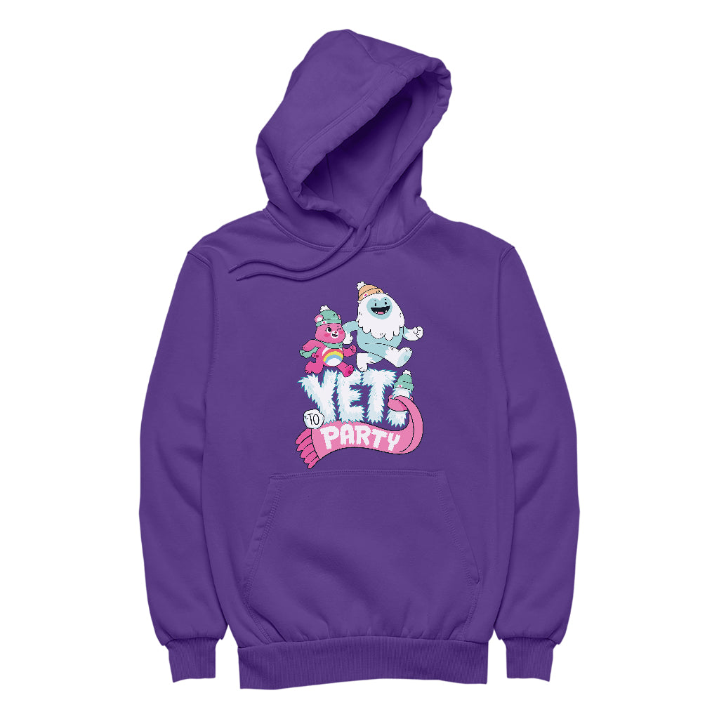 Care Bears Unlock The Magic Christmas Yeti Party Women's Hooded Sweatshirt-Care Bears Store