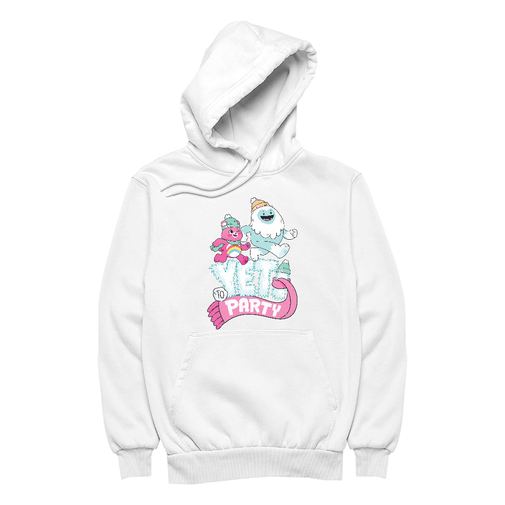Care Bears Unlock The Magic Christmas Yeti Party Women's Hooded Sweatshirt-Care Bears Store