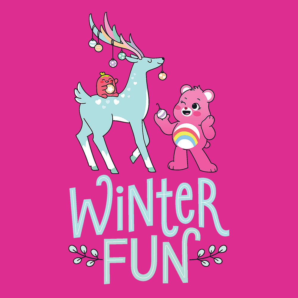 Care Bears Unlock The Magic Christmas Winter Fun Kids Sweatshirt-Care Bears Store