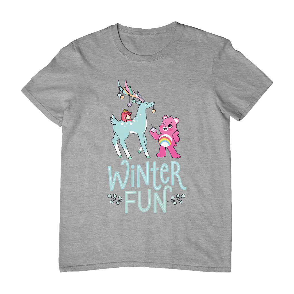 Care Bears Unlock The Magic Christmas Winter Fun Men's T-Shirt-Care Bears Store