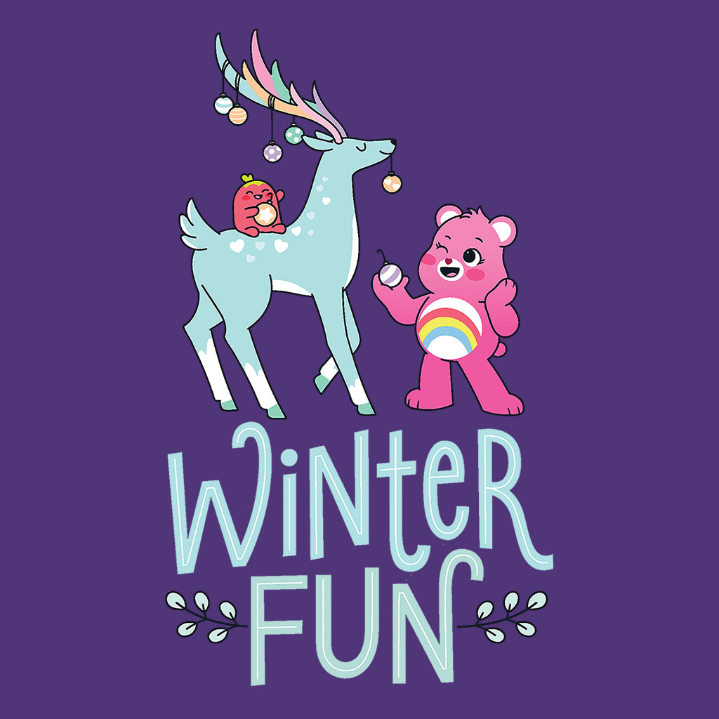 Care Bears Unlock The Magic Christmas Winter Fun Kids Sweatshirt-Care Bears Store