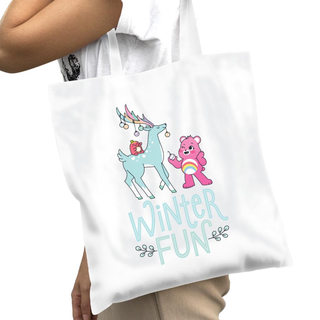 Unlock The Magic Christmas Winter Fun Tote Bag-Care Bears Store