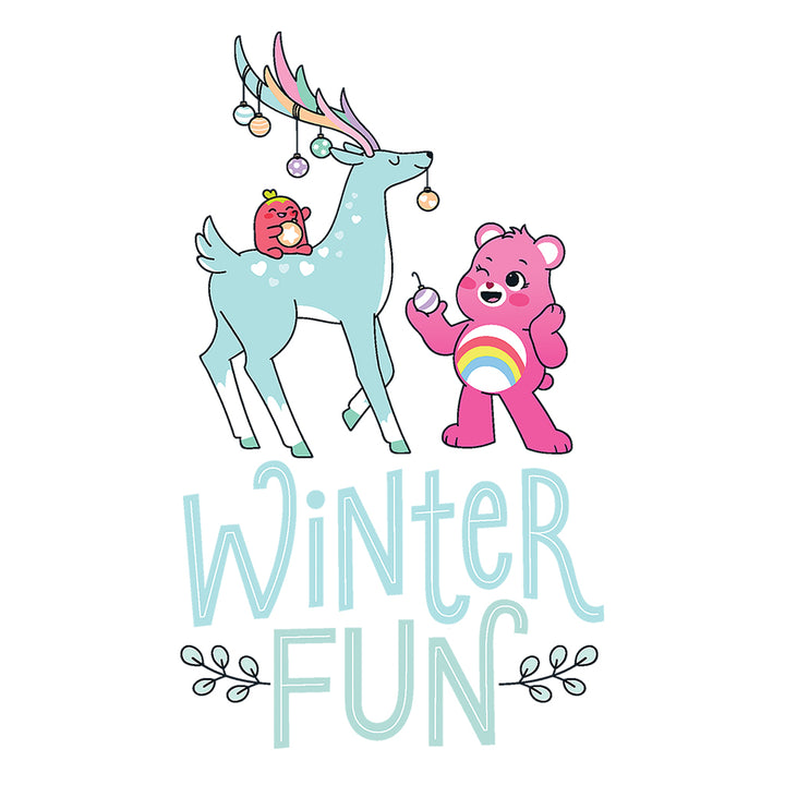 Care Bears Unlock The Magic Christmas Winter Fun Kids Sweatshirt-Care Bears Store