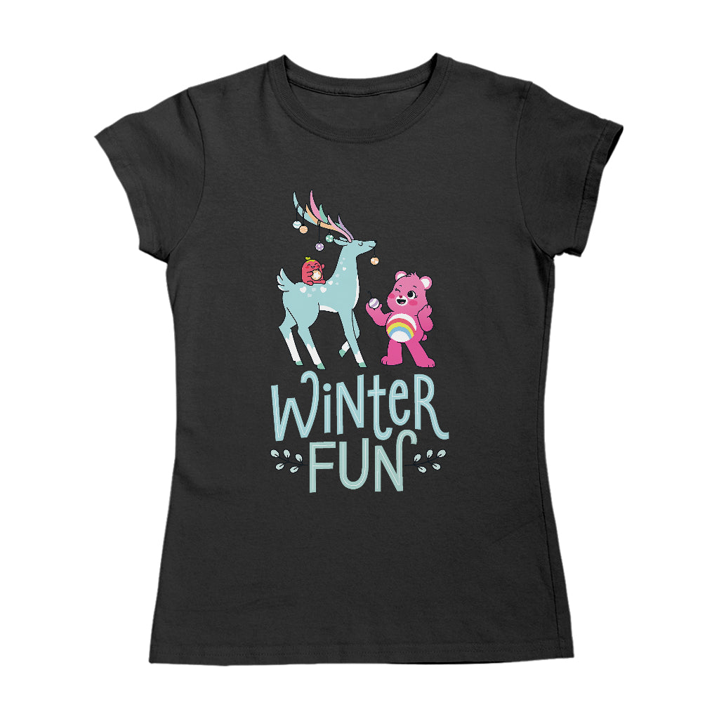 Care Bears Unlock The Magic Christmas Winter Fun Women's T-Shirt-Care Bears Store
