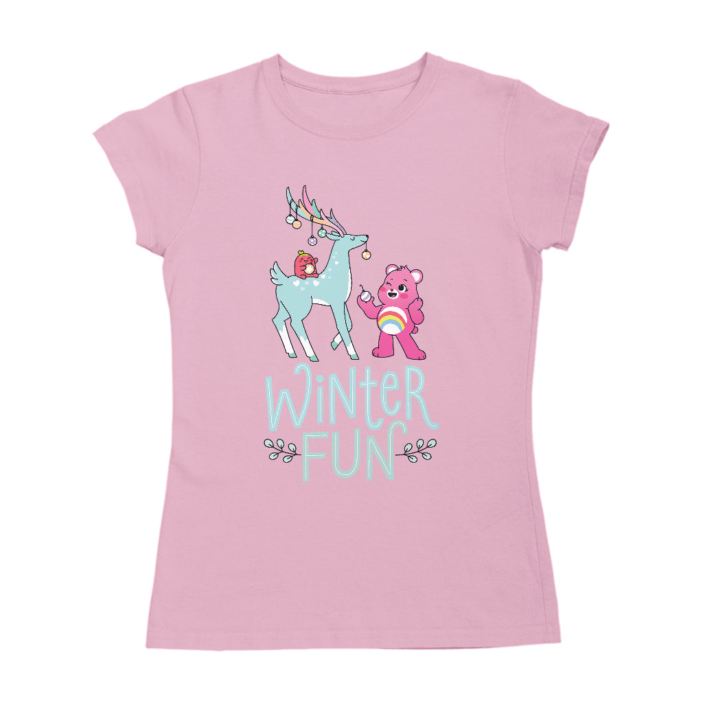 Care Bears Unlock The Magic Christmas Winter Fun Women's T-Shirt-Care Bears Store
