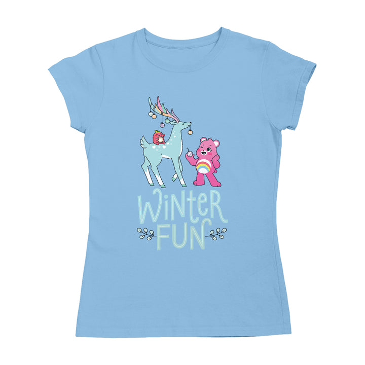 Care Bears Unlock The Magic Christmas Winter Fun Women's T-Shirt-Care Bears Store