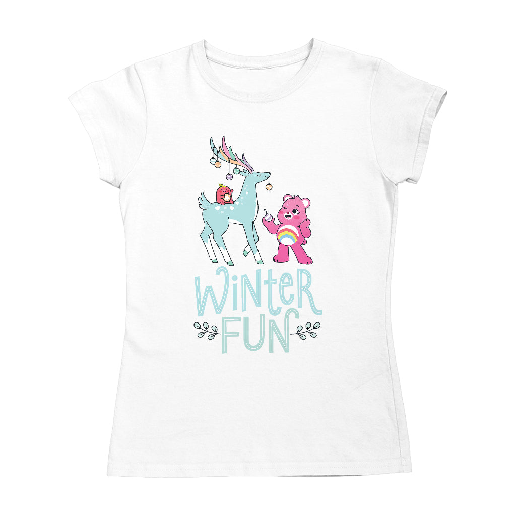 Care Bears Unlock The Magic Christmas Winter Fun Women's T-Shirt-Care Bears Store