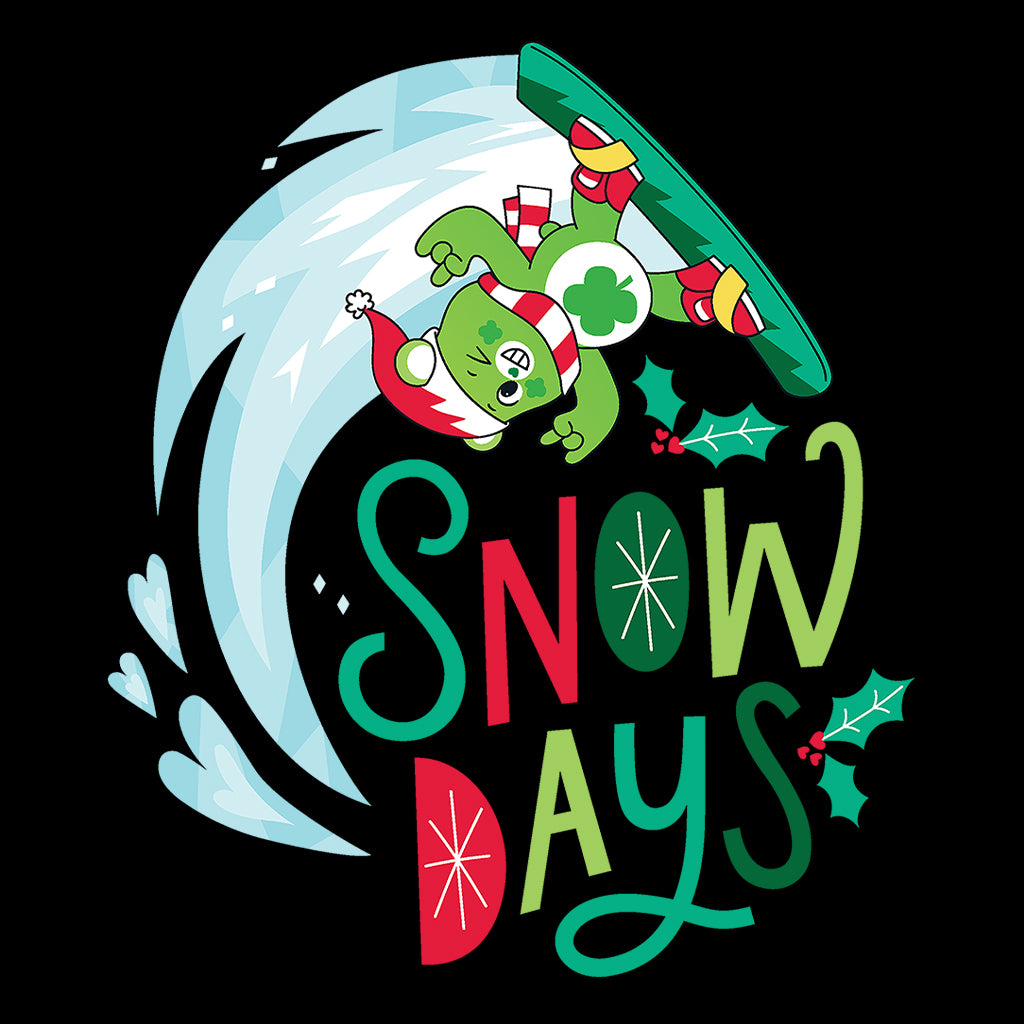 Care Bears Unlock The Magic Christmas Snow Days Men's Hooded Sweatshirt-Care Bears Store