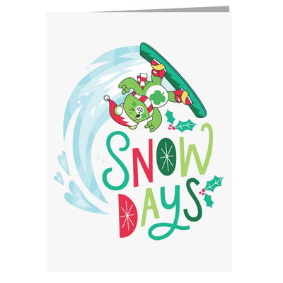 Care Bears Unlock The Magic Christmas Snow Days Greeting Card
