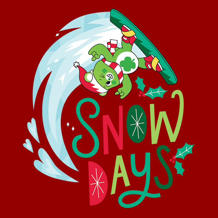 Care Bears Unlock The Magic Christmas Snow Days Men's Hooded Sweatshirt-Care Bears Store