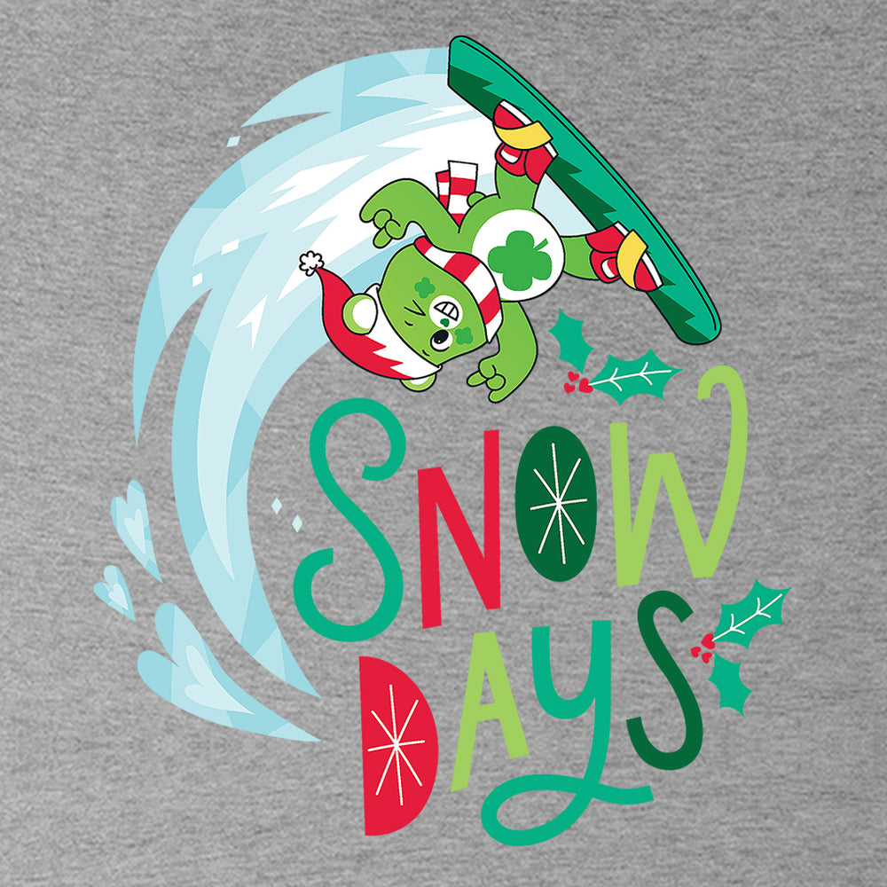 Care Bears Unlock The Magic Christmas Snow Days Men's Hooded Sweatshirt-Care Bears Store