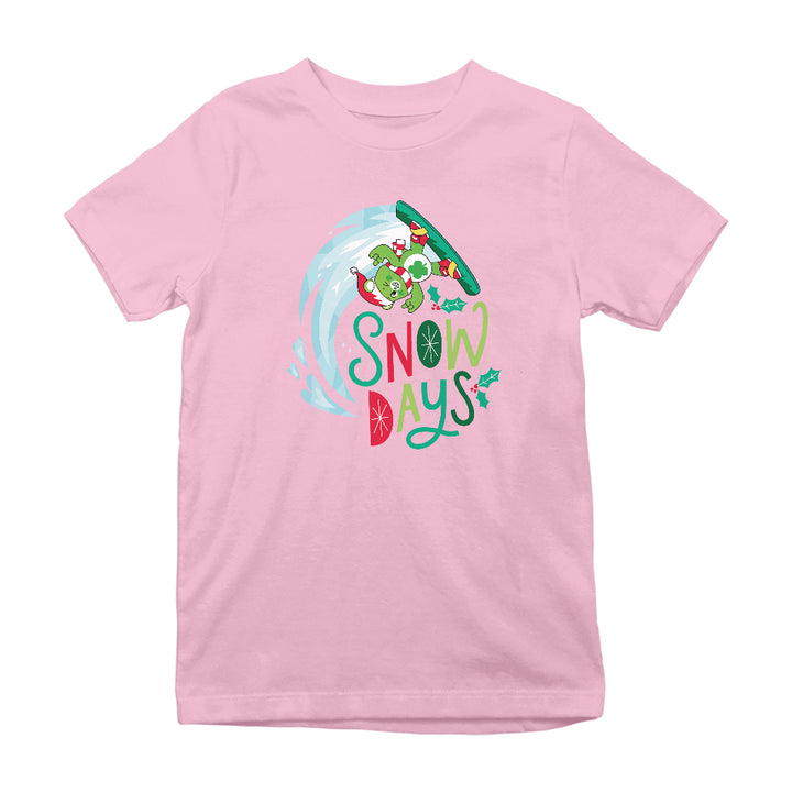 Care Bears Unlock The Magic Christmas Snow Days Kids T-Shirt-Care Bears Store