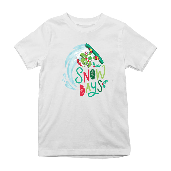 Care Bears Unlock The Magic Christmas Snow Days Kids T-Shirt-Care Bears Store