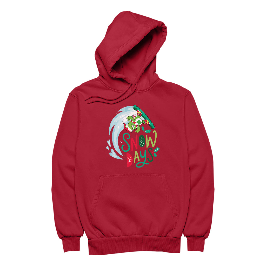 Care Bears Unlock The Magic Christmas Snow Days Men's Hooded Sweatshirt-Care Bears Store