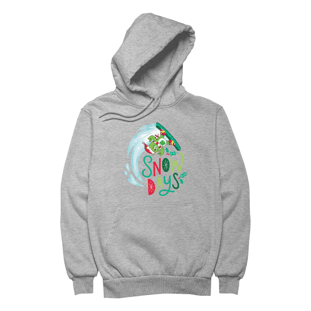 Care Bears Unlock The Magic Christmas Snow Days Men's Hooded Sweatshirt-Care Bears Store